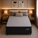Ver imagem 2 de Colchão Queen Sr Life Sleep Ac Espuma D28 158x198x25cm Essencial