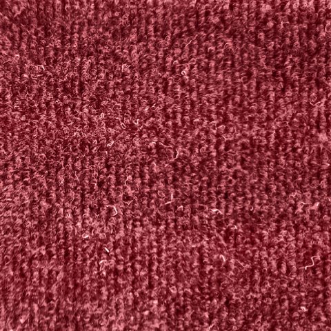 Carpete Forração Ecoloop Canelado Forro Ambiente Venda M2 Vermelho