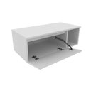 Ver imagem 4 de Bancada de Banheiro Suspenso Bn3601 1 Porta Cor Branco - Tecno Mobili