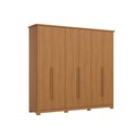 Ver imagem 2 de Guarda Roupa Casal Leblon 06 Portas Cinamomo Henn