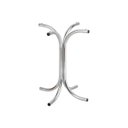 Ver imagem 1 de Base de Mesa de Jantar ou Cozinha para 4 lugares Pé X Cromada Poltronas do Sul 2003