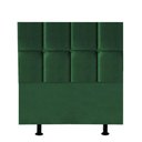 Ver imagem 1 de Cabeceira Poliana Cama Box Casal 140 Cm Suede Verde