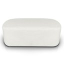 Ver imagem 5 de Puff Michael Orgânico Oval Curvo Redondo para Sala Confortável e Reforçado Bouclé