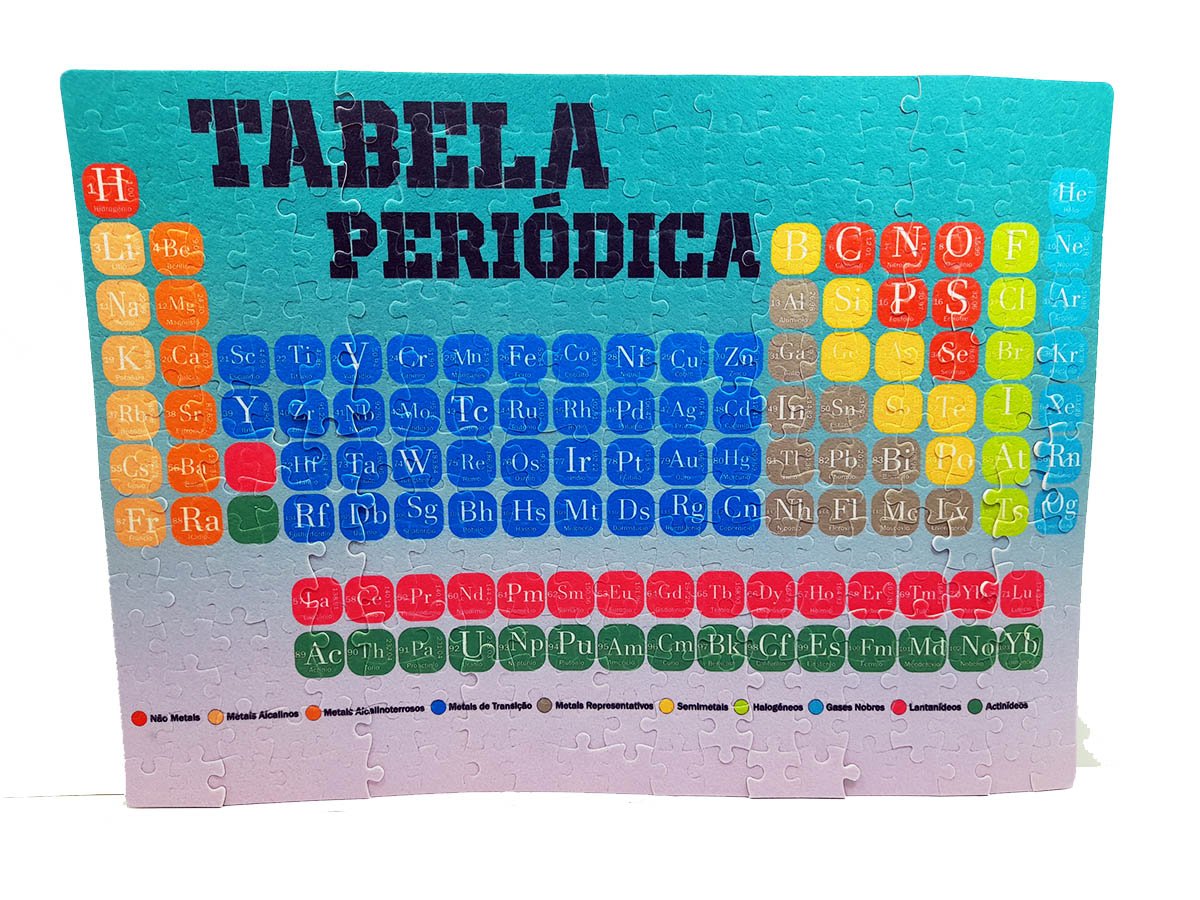 Combo Jogos da Tabela Periódica dos Elementos | MadeiraMadeira