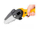 Ver imagem 7 de Motoserra Elétrica 21v Portátil a Bateria Recarregável Amarela Sn07 Snel Ferramentas