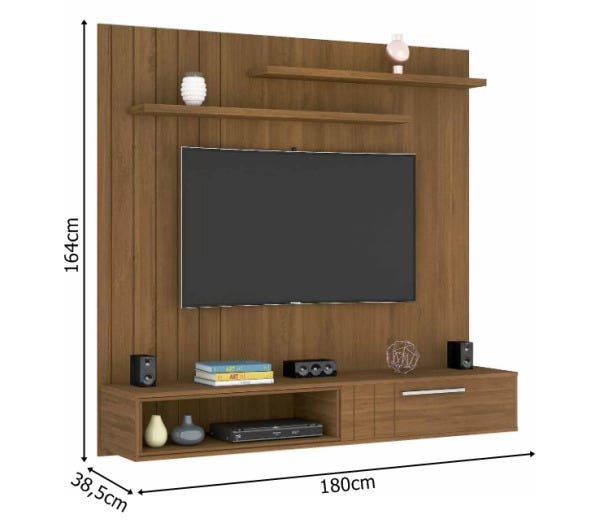 Painel para TV Muller Freijó - Germai Móveis - 3