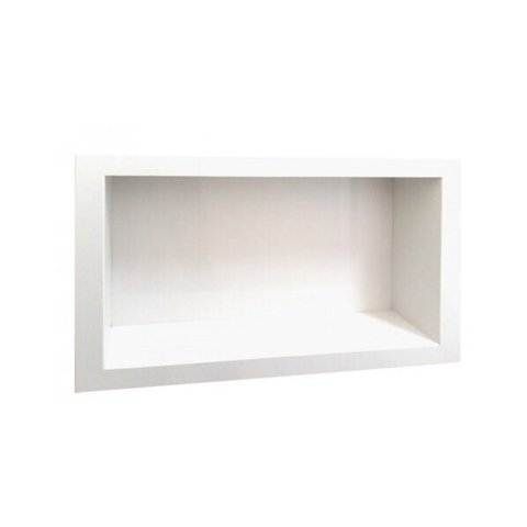Nicho para Banheiro de Quartzo Branco Prime 30 X 45 X10
