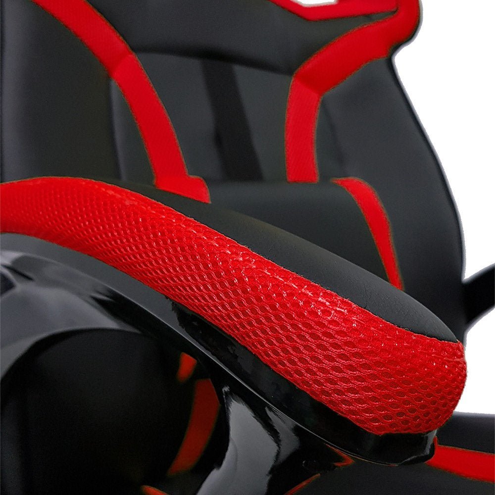 Cadeira Gamer Mx1 Giratória Preta/Vermelha - Mymax - 4