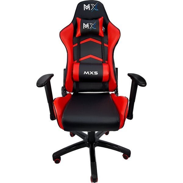 Cadeira Gamer Mx5 Giratória Preto/Vermelho Mymax - 1