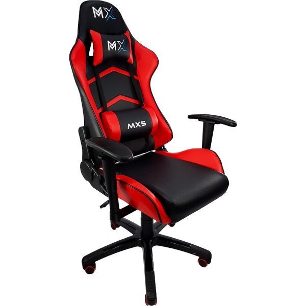 Cadeira Gamer Mx5 Giratória Preto/Vermelho Mymax - 2