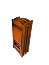 Ver imagem 2 de Conjunto Dobrável Bar Restaurantes 1 Mesa 4 Cadeiras Mel Kit
