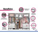 Ver imagem 7 de Guarda Roupa Modulado 6 Ptas 2VD 6g Linea N. Horizonte Neve