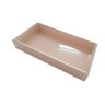 Bandeja Espelhada em Vidro Vanilla 12x22cm Kit Lavabo Centro de Mesa Penteadeira Camarim CR Vidros - 1