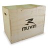 Caixa de Salto - 40cm x 50cm x 60cm - Marrom - Muvin - 1