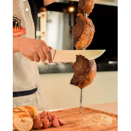 Tábua de Corte para Churrasco Multiuso Invertida Essence 60x40x6cm - 6