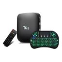 Ver imagem 1 de TV Box Tx2 Android 7.1 2Gb 16Gb Bluetooth Wifi + Teclado Brinde