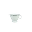 Ver imagem 2 de Serviço De Jantar Chá e Café Em Porcelana 42 Peças - Pomerode Filete De Prata Schmidt