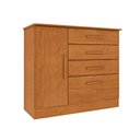 Ver imagem 1 de Cômoda 4 Gavetas com Sapateira Chicago Tcil