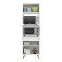 Ver imagem 4 de Paneleiro 2 Portas para Forno e Microondas Multimóveis Veneza Gw Fg3679 Branco