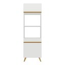 Ver imagem 3 de Paneleiro 2 Portas para Forno e Microondas Multimóveis Veneza Gw Fg3679 Branco