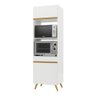 Paneleiro 2 Portas para Forno e Microondas Multimóveis Veneza Gw Fg3679 Branco - 2