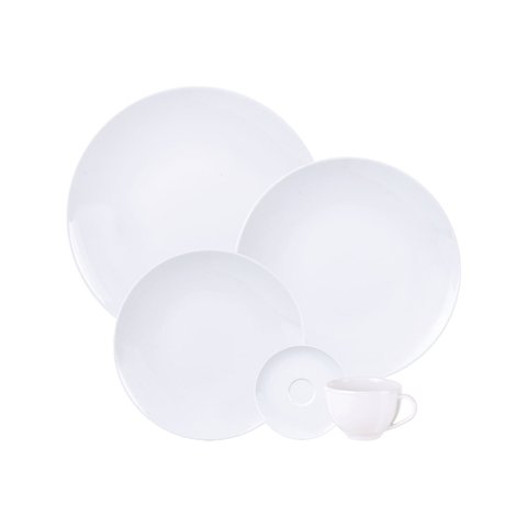 Aparelho de Jantar Tramontina Antonella em Porcelana 20 Peças