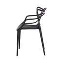 Ver imagem 4 de Kit 5 Cadeiras Allegra Master Preta Sala Cozinha Jantar