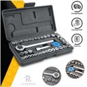 Ver imagem 3 de Jogo Chave Soquete 40 Peças - Ferramentas Catraca