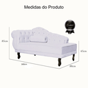 Ver imagem 2 de Divã Larissa 160 cm Esquerdo de quem senta e 2 Poltronas Genesis Suede Cinza - LM DECOR
