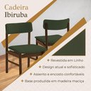 Ver imagem 5 de Cadeira Ibiruba Madeira Maciça Tecido em Linho Verde
