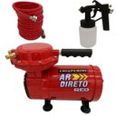 Ver imagem 1 de Motocompressor de Ar Direto Red 1300W 1/3Hp Bivolt com Mangueira/Pistola Pintura Chiaperini