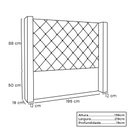 Ver imagem 4 de Cabeceira King 195cm Imperial Corano - Lucadi Home