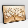 Quadro Decorativo Árvore com Flores Brancas Sala Quarto Casa Escritório - 2