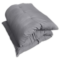 Almofada Futon Esteira Grande 60x1,70cm Flat Cinza - 2