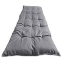 Ver imagem 4 de Almofada Futon Esteira Grande 60x1,70cm Flat Cinza