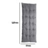 Almofada Futon Esteira Grande 60x1,70cm Flat Cinza - 6