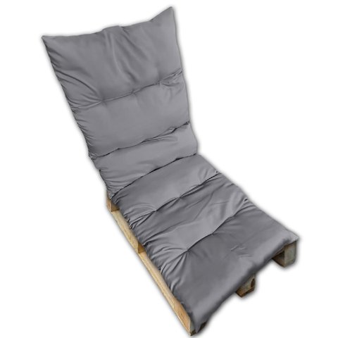 Almofada Futon Esteira Grande 60x1,70cm Flat Cinza