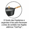 Caçarola Panela De Ferro Fundido Alça Ferro Cabo Madeira 1,2L 170 Fumil - 2