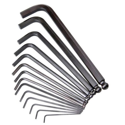 Jogo Chave Allen 1,5 a 14mm Longa 14 Peças Gedore