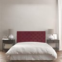 Ver imagem 2 de Cabeceira Capitonê Casal 1,40m Jade Suede - Pallazio - Marsala