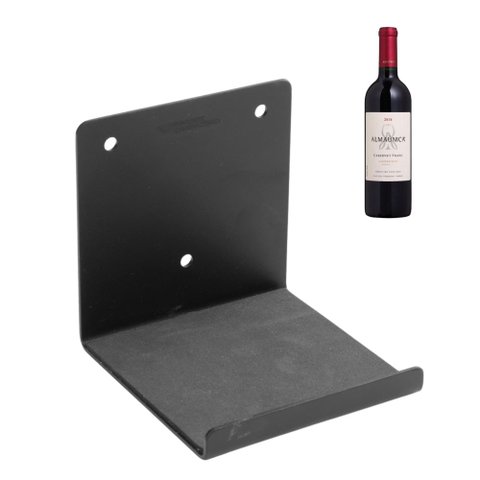 Suporte Expositor Unitário Garrafa de Vinho Parede - Adega