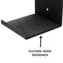 Ver imagem 4 de Suporte Expositor Unitário Garrafa de Vinho Parede - Adega