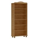 Ver imagem 7 de Kit 2 Peças Estante 5 Prateleiras e Balcão 3 Portas 100% Madeira Maciça - Linha Rubi