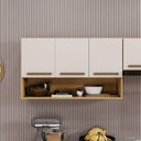 Ver mais imagens de Armário Aéreo Plus Master Arte Móveis Cinamomo Off White