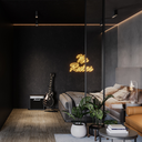 Ver imagem 4 de Painel Ripado Laminado de Eva Autocolante Flexível 5 Metros Black com Textura Preta