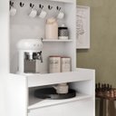 Ver imagem 4 de Aparador Buffet para Cozinha Flow 2 Portas- Branco