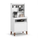 Ver imagem 1 de Aparador Buffet para Cozinha Flow 2 Portas- Branco