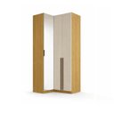 Ver imagem 5 de Módulo de Canto Reto 3 Portas 1 Espelho 100% Mdf Altezza Trend
