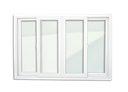 Ver imagem 1 de Janela PVC 4F.120 x 200 V.Liso Brimak