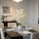 Ver imagem 5 de Kit 4 Galhos de Orquídeas Chuva de Ouro Artificial para Decoração Cor:branco
